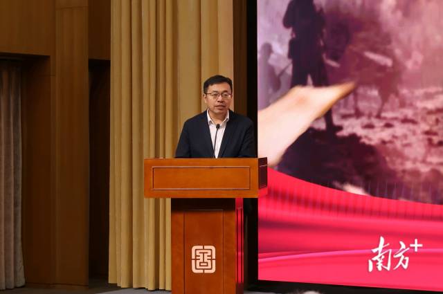 国家图书馆副馆长魏崇致辞。 国家图书馆副馆长魏崇致辞。