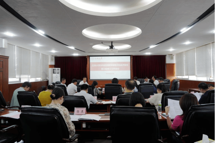 学校召开本科教育教学审核评估自评报告第三轮修订工作会议