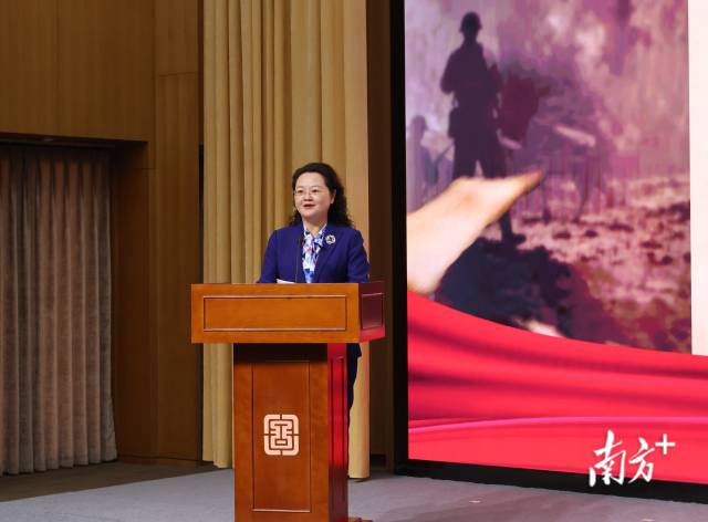 江门市委常委、宣传部部长陈冀致辞。 江门市委常委、宣传部部长陈冀致辞。